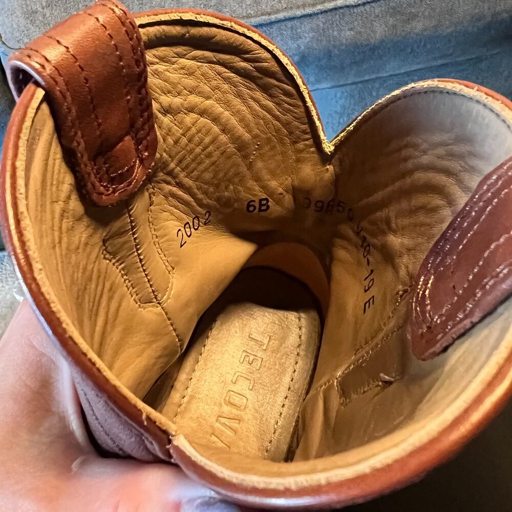 Tecovas “The Penny” Women’s Booties – Bourbon Calf | Size 6B - Picture 6 of 9